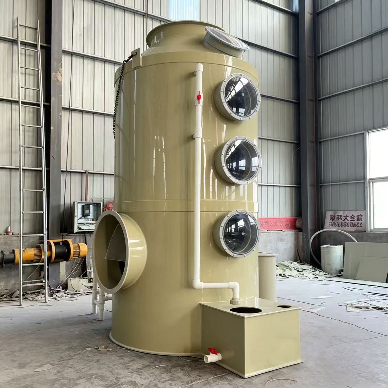PP washing tower acid mist treatment spray tower