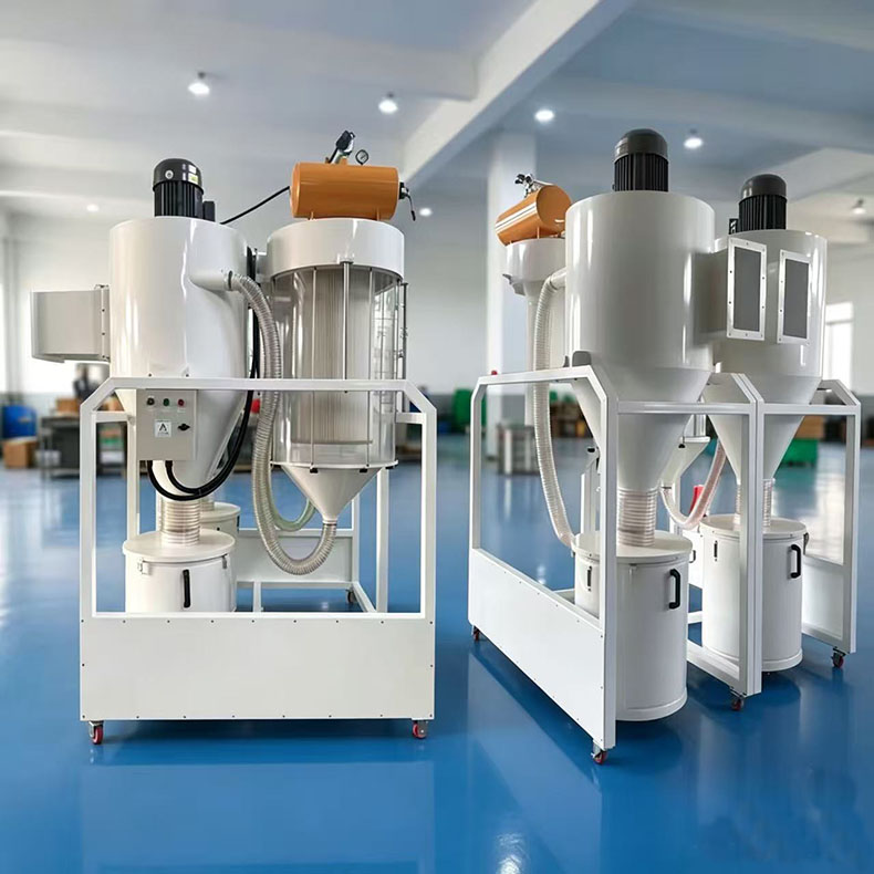 High efficiency dual-stage cyclone dust collector