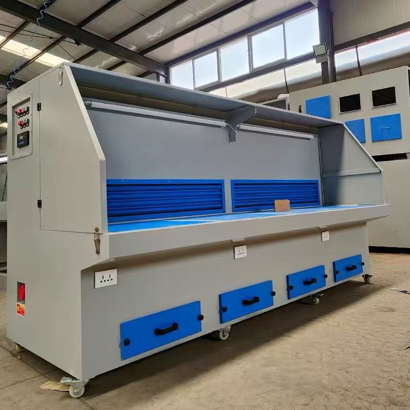 Hardware polishing dust removal bench