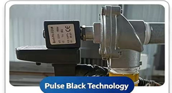 Pulse valve blowing
