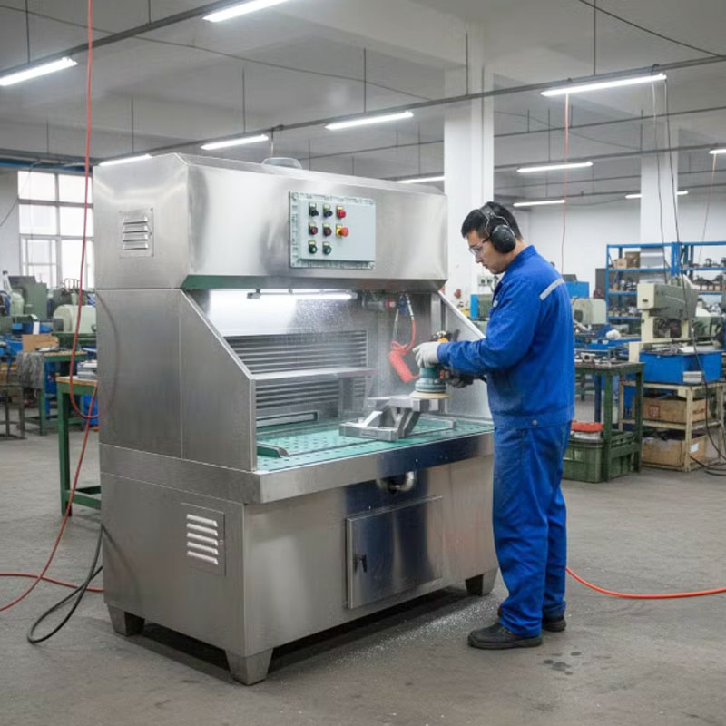 Wet sanding table