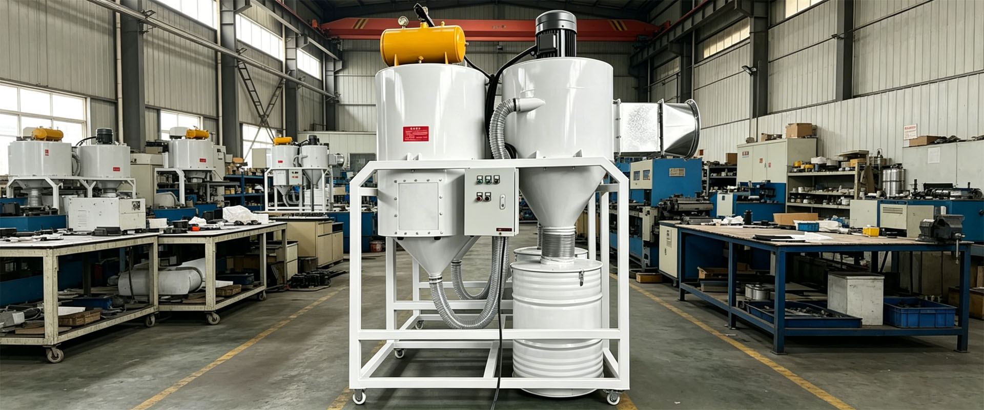 Industrial Mobile Cyclone DustExtractor