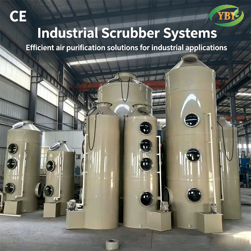 Industrial PP Spray Scrubber Waste Gas