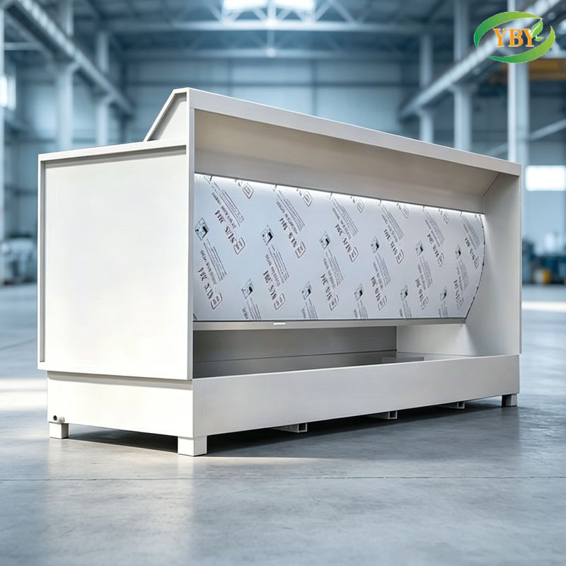 Water curtain cabinet