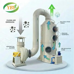 Washing tower