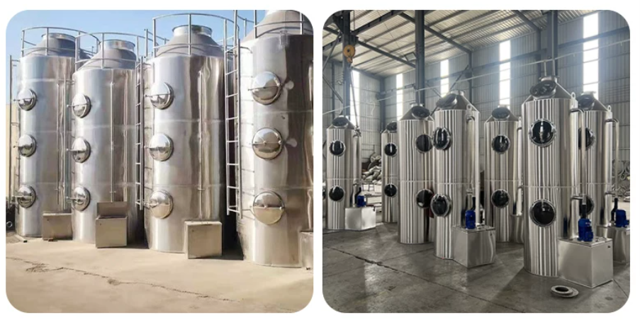 Stainless Steel Industrial Scrubber Tower