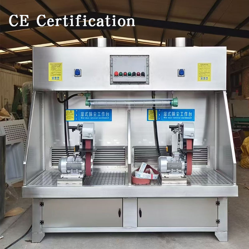 Wet sanding table CE certification