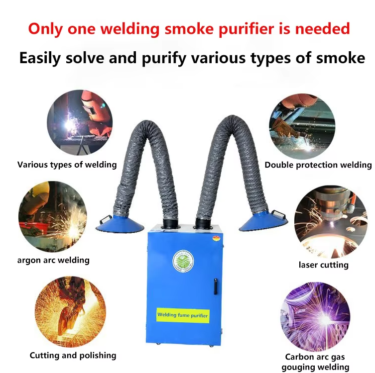 Double Arm Welding Fume Purifier - Image 2