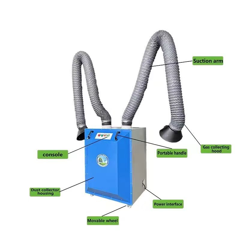 Small welding smoke purifier