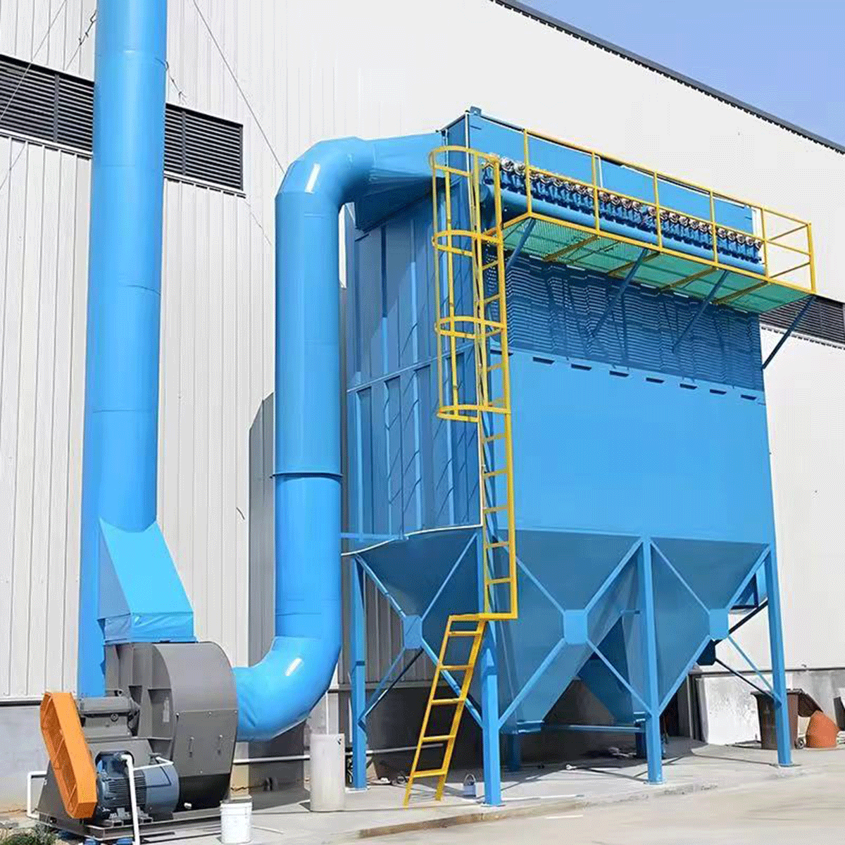 Boiler dust collector
