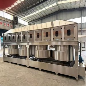Industrial cyclone dust removal tower