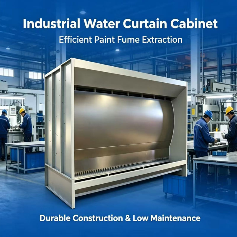 Stainless Steel Water Spray Booth