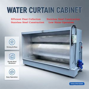 Water Curtain Cabinet | Industrial Spray Paint Fume Purification Cabinet