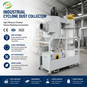 Cyclone Dust Collector for Wood Cement Mining