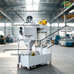Industrial Cyclone Dust Collector Environmental Protection Equipment for Dust Control