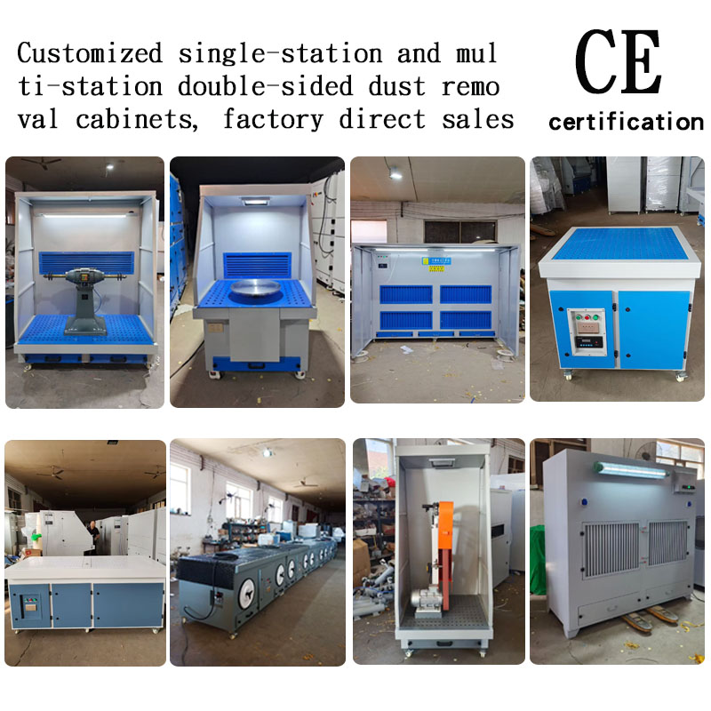 Self Dust Collection Grinding Booth Table - Image 4