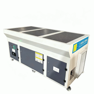 Pulsed Reverse Blowing Grinding Table