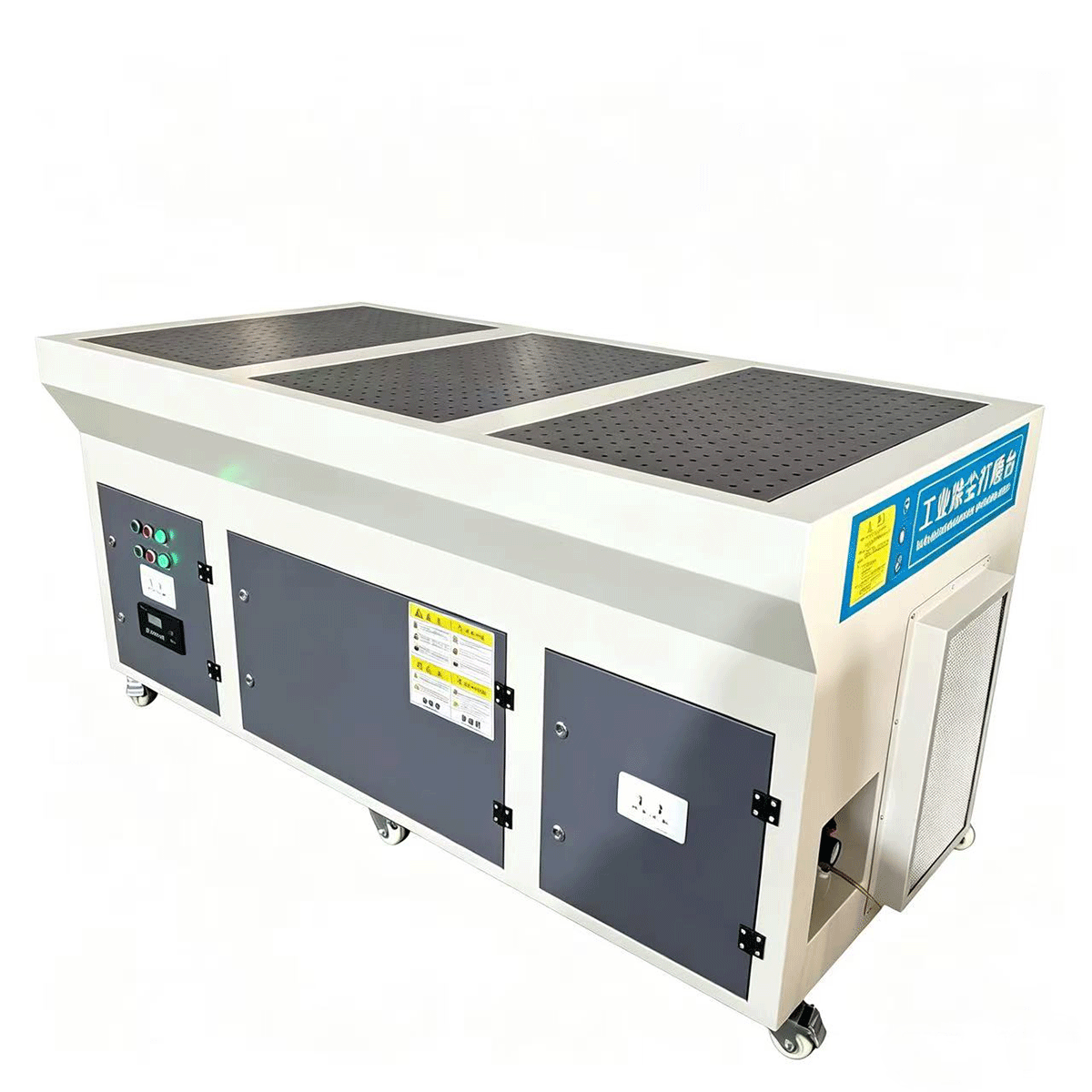 Pulsed Reverse Blowing Grinding Table