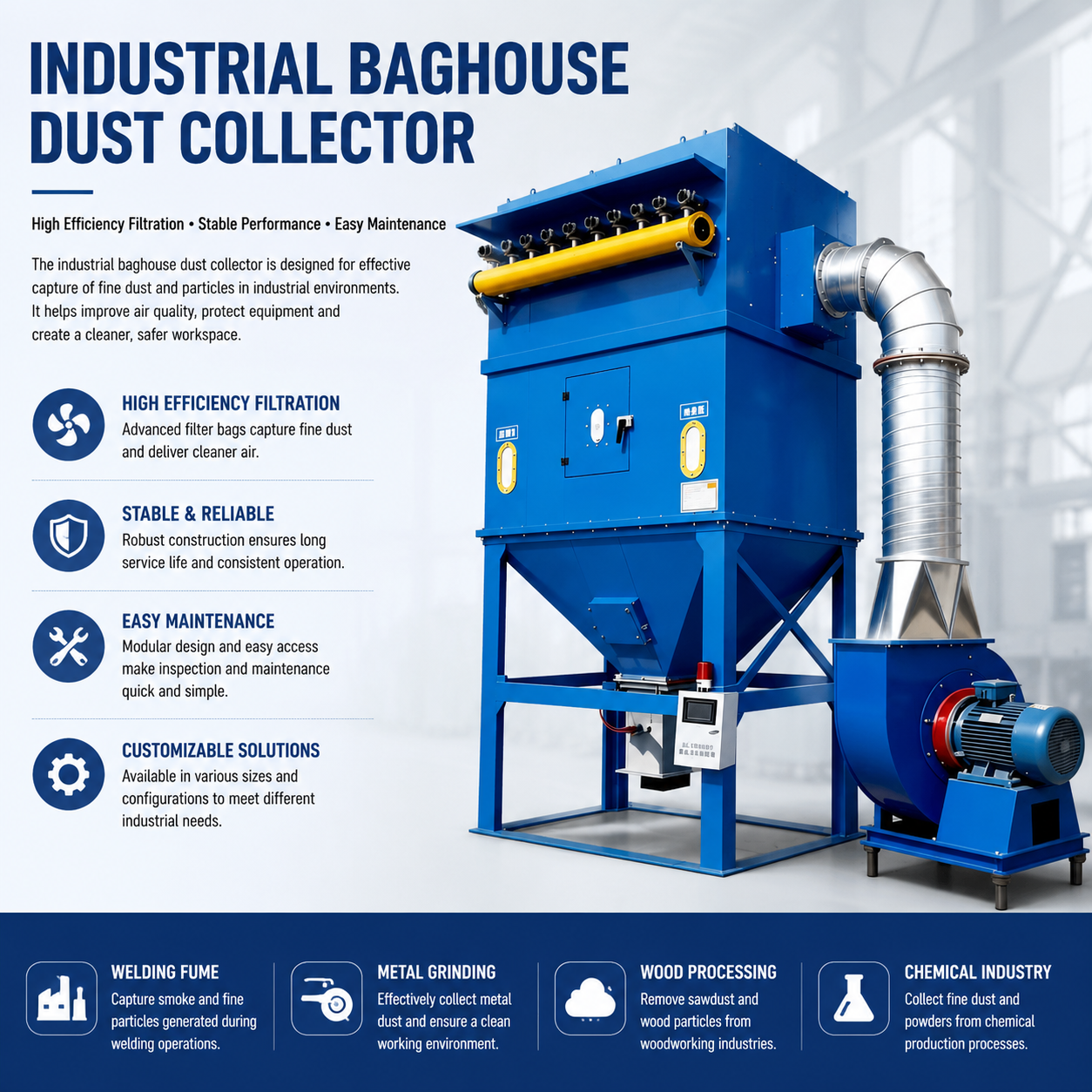 High Temperature Bag Dust Collector