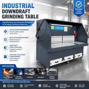 Industrial Downdraft Grinding Table with Dust Collector