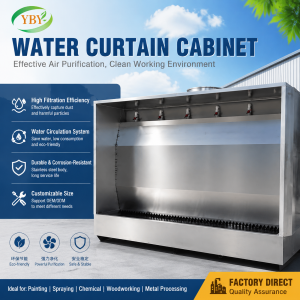 Water Curtain Spray Booth | Industrial Paint Fume Filtration Equipment Manufacturer