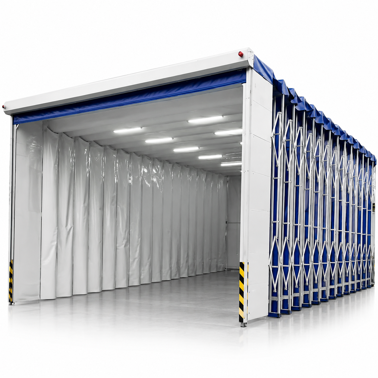 Portable Retractable Spray Booth for Auto Body Painting and Surface Coating