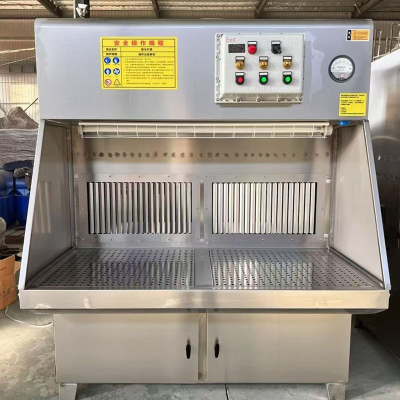 Stainless Steel Water Curtain Grinding Workstation