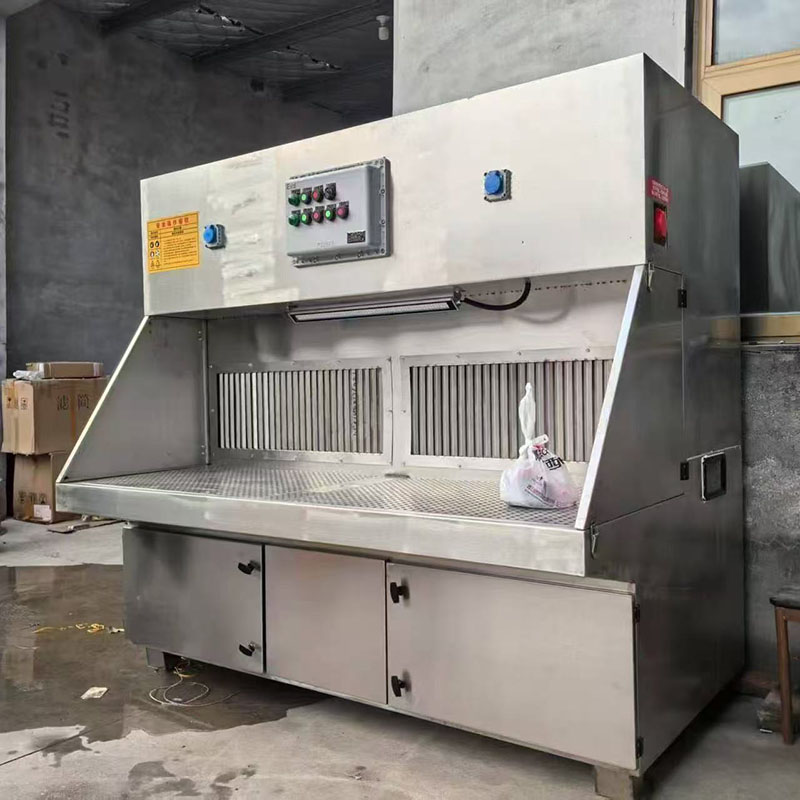 Stainless Steel Water Curtain Grinding Workstation - Image 3