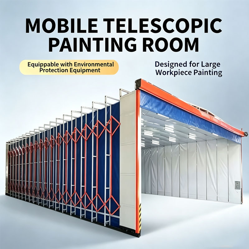 Telescopic Movable Painting Booth