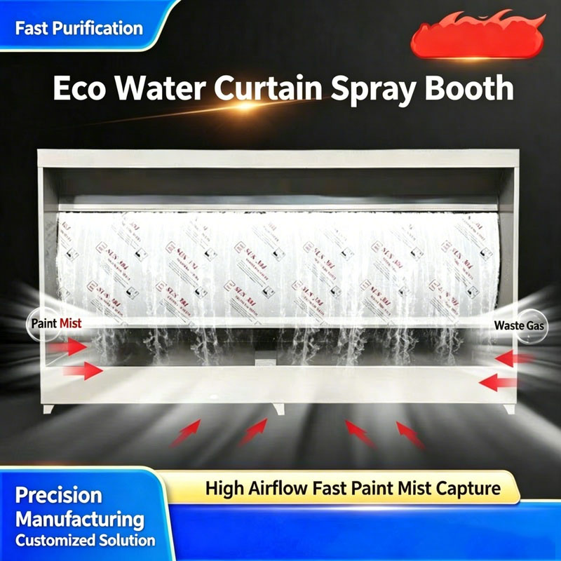 Water Curtain Spray Booth