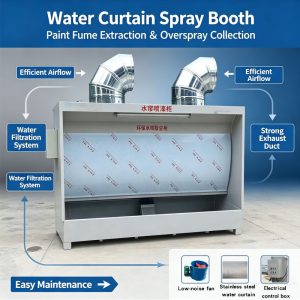 Water Curtain Spray Booth