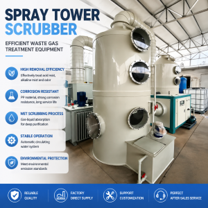 Industrial Spray Scrubber Tower