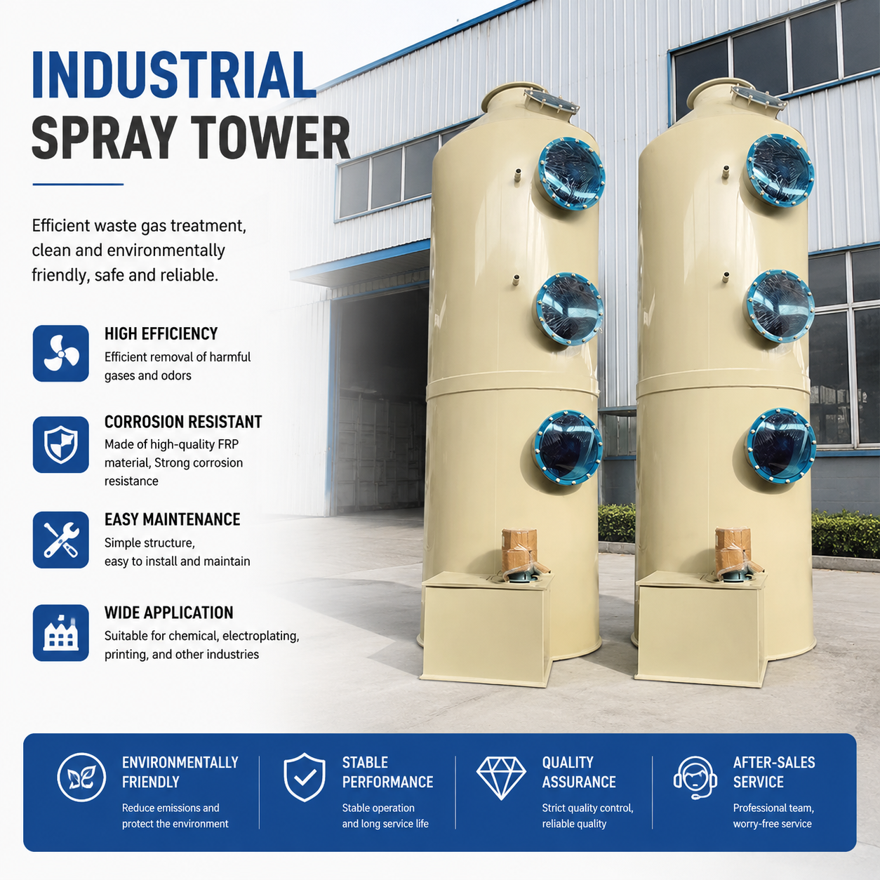 Gas Scrubber Tower