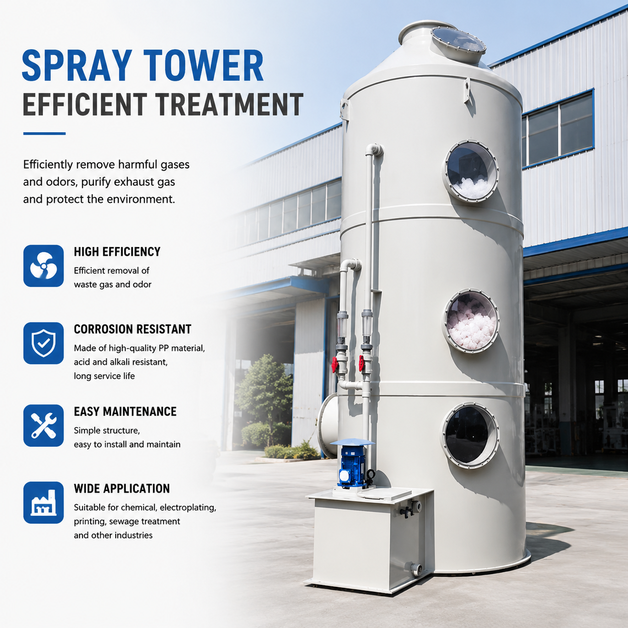 Wet Scrubber Tower