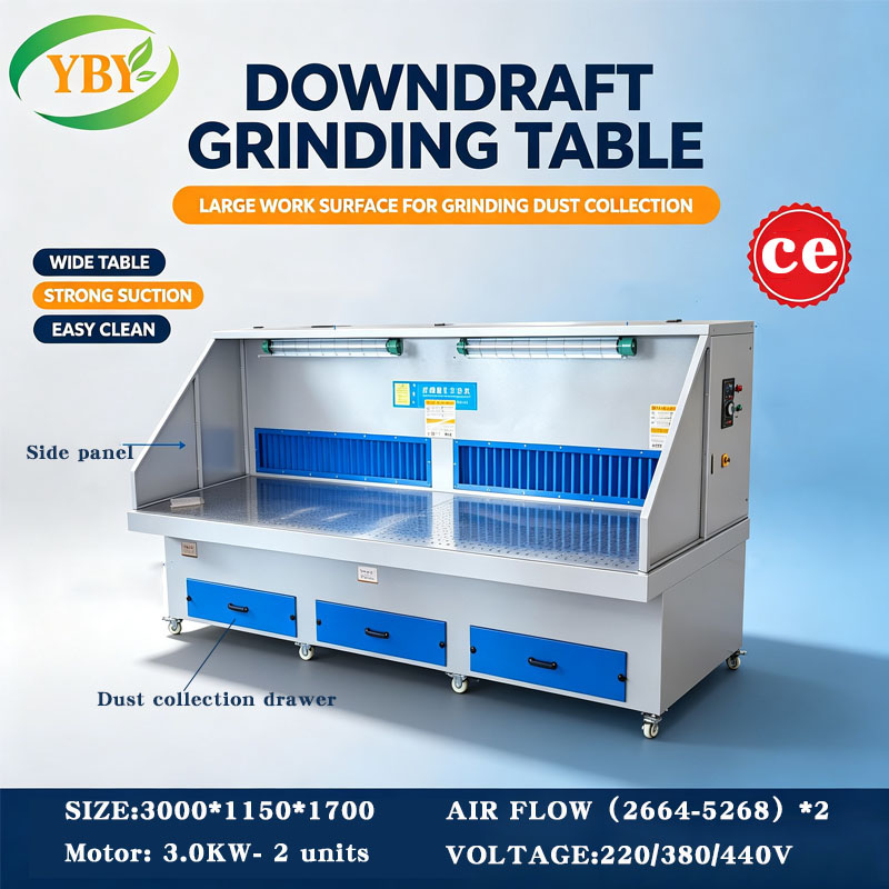 Sanding Downdraft Table for Metal Wood Polishing