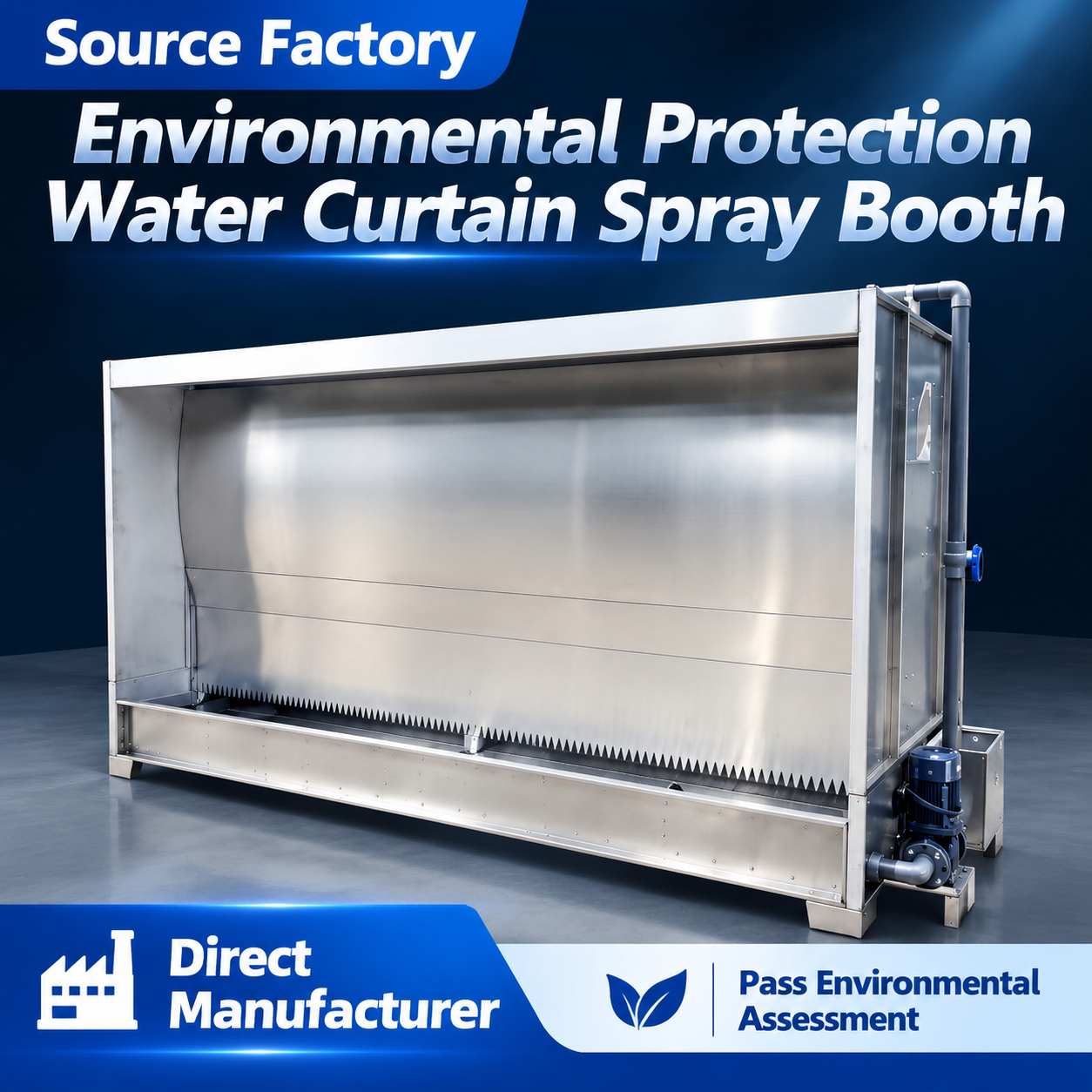 Water Curtain Spray Booth